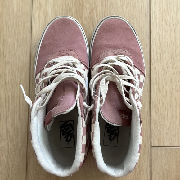 🌸RARE COLOR—Vans Sk8-Hi Pro Checkerboard Skate Shoe (Size 8.5)🌸 - Picture 9 of 9